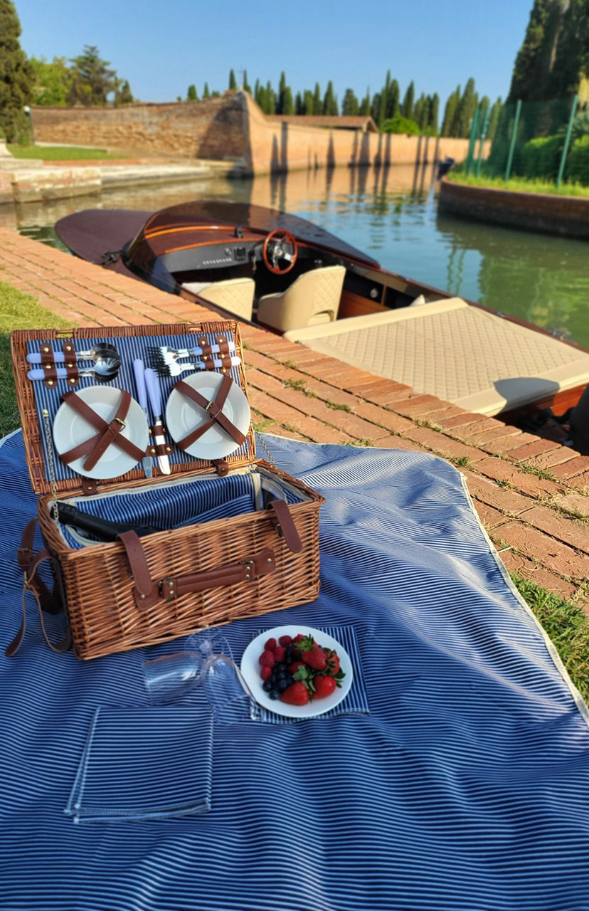 Picnic in laguna di Venezia